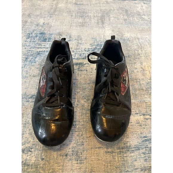 Starter Black Soccer Cleats Youth Size 4 - Picture 3 of 8